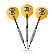 Boston Bruins Fan's Choice Dartboard Set, 624-4001