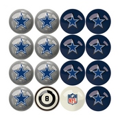 Dallas Cowboys Billiard Balls With Numbers, 626-1002