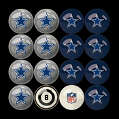 Dallas Cowboys Billiard Balls With Numbers, 626-1002
