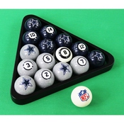 Dallas Cowboys Billiard Balls With Numbers, 626-1002