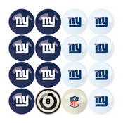 New York Giants Billiard Balls With Numbers, 626-1013