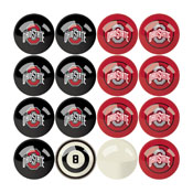 Ohio State Billiard Balls With Numbers, 626-3015