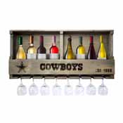 Dallas Cowboys Reclaimed Bar Shelf, 627-1002