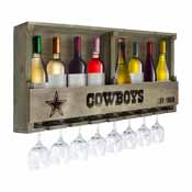 Dallas Cowboys Reclaimed Bar Shelf, 627-1002