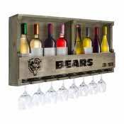 Chicago Bears Reclaimed Bar Shelf, 627-1019