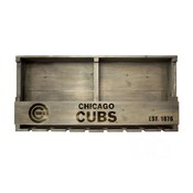 Chicago Cubs Reclaimed Wood Bar Shelf, 627-2005