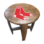 Boston Red Sox Oak Barrel Table, 629-2003