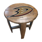 Anaheim Ducks Oak Barrel Table, 629-4015