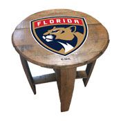 Florida Panthers Oak Barrel Table, 629-4021