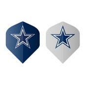 Dallas Cowboys Fan's Choice 10ctpk Dart Flights, 647-1002