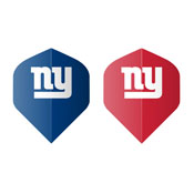 New York Giants Fan's Choice 10ctpk Dart Flights, 647-1013