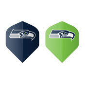 Seattle Seahawks Fan's Choice 10ctpk Dart Flights, 647-1024