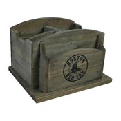Boston Red Sox Rustic Desk Organizer, 648-2003