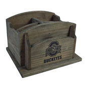 Ohio State Rustic Desk Organizer, 648-3015