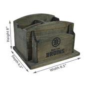 Boston Bruins  Rustic Desk Organizer, 648-4001