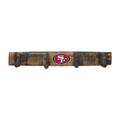 San Francisco 49ers Oak Coat Rack, 653-1005