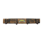 La Chargers Oak Coat Rack, 653-1036