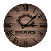Chicago Bears Rustic 16" Clock, 660-1019