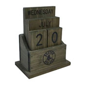 Boston Red Sox Wood Block Calendar, 662-2003
