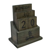 St Louis Cardinals Wood Block Calendar, 662-2008