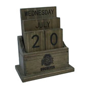Ohio State Wood Block Calendar, 662-3015