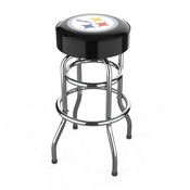 Pittsburgh Steelers Chrome Bar Stool, 680-1004