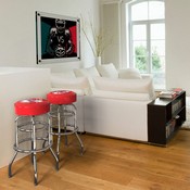 Kansas City Chiefs Chrome Bar Stool, 680-1006