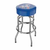 Vintage New England Patriots Vintage Chrome Bar Stool , 680-1011-VIN