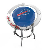 Buffalo Bills Chrome Bar Stool, 680-1021, 680-1021