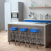 Buffalo Bills Chrome Bar Stool, 680-1021, 680-1021