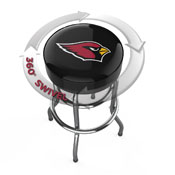 Arizona Cardinals Chrome Bar Stool, 680-1029