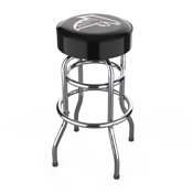 Atlanta Falcons Chrome Bar Stool, 680-1030
