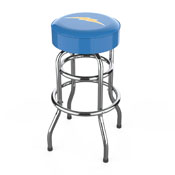 Los Angeles Chargers Chrome Bar Stool, 680-1036