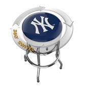New York Yankees Chrome Bar Stool, 680-2001