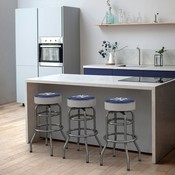 New York Yankees Chrome Bar Stool, 680-2001