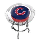 Chicago Cubs Chrome Bar Stool, 680-2005