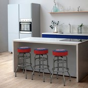 Chicago Cubs Chrome Bar Stool, 680-2005