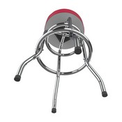 Atlanta Braves Chrome Bar Stool, 680-2010