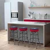 Atlanta Braves Chrome Bar Stool, 680-2010