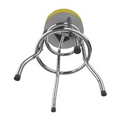 San Diego Padres Chrome Bar Stool, 680-2011