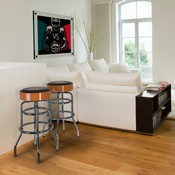 San Francisco Giants Chrome Bar Stool, 680-2012