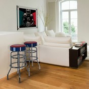 Los Angeles Angels Chrome Bar Stool, 680-2013