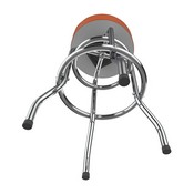 Baltimore Orioles Chrome Bar Stool, 680-2014