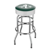 Oakland Athletics Chrome Bar Stool, 680-2018