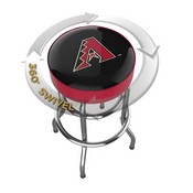 Arizona Diamondbacks Chrome Bar Stool, 680-2022