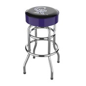 Colorado Rockies Chrome Bar Stool, 680-2023