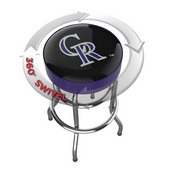 Colorado Rockies Chrome Bar Stool, 680-2023