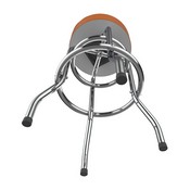 Houston Astros Chrome Bar Stool, 680-2025
