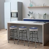 Los Angeles Dodgers Chrome Bar Stool, 680-2026