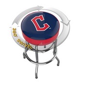 Cleveland Guardians Chrome Bar Stool, 680-2034